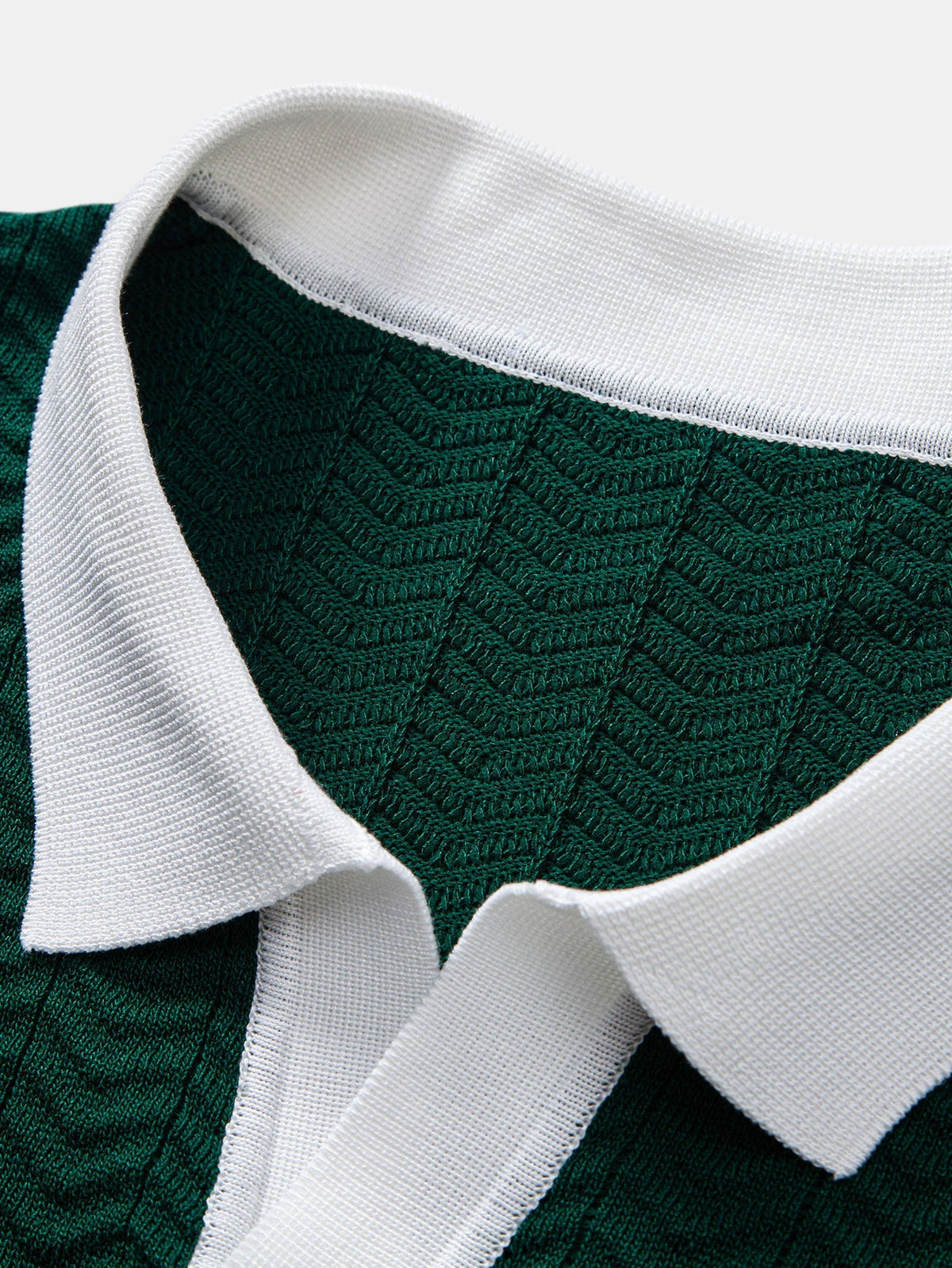 Harrow Textured Knit Polo