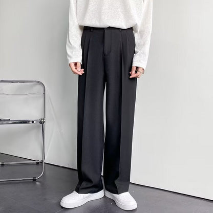 Chelsea Pleated Tailored Trousers - Black