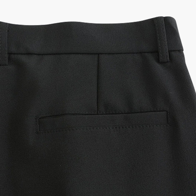 Chelsea Pleated Tailored Trousers - Black