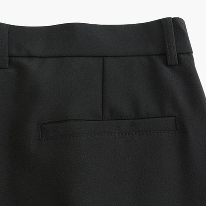 Chelsea Pleated Tailored Trousers - Black